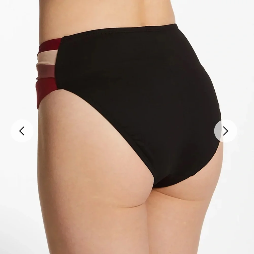 Robin Piccone Billie High Waist Bikini Bottoms Size XS NEW - Picture 4 of 8